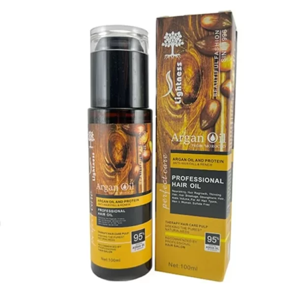 روغن مو آرگان لایتنس