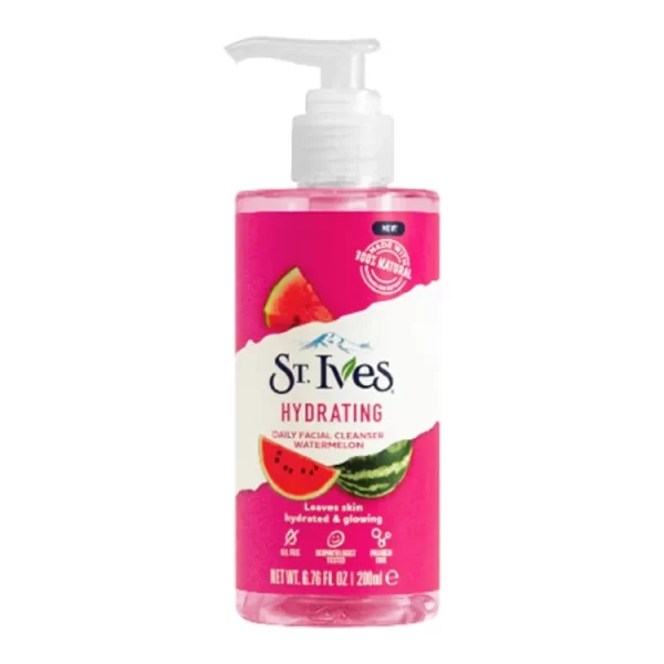 ژل شوینده و آبرسان صورت هندوانه سینت ایوز St Ives Hydrating