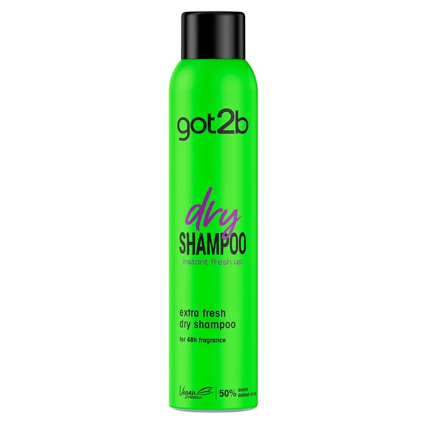 شامپو خشک شوارزکوف اکسترا فرش گات توبی Schwarzkopf Got2b Extra Fresh Dry Shampoo