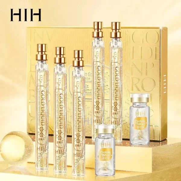 پک نخ کلاژن ساز جذبی پروتئینی و اسپری طلا اچ ای اچ