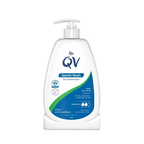 پاک کننده جنتل واش کیو وی QV مخصوص پوست خشک