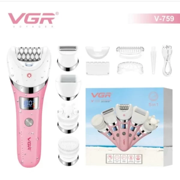 اپیلاتور ۵ کاره وی جی آر مدل VGR V-759
