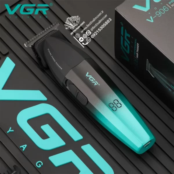 ماشین اصلاح سر و صورت وی جی آر مدل V-906