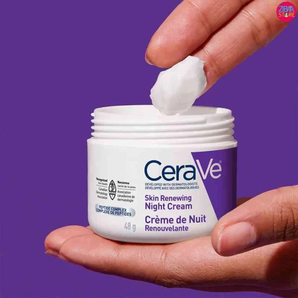 کرم شب آبرسان و جوانساز سراوی CeraVe مدل Renewing